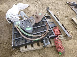 Planter Hook, Galvanized Screen, (2) Height Adjustment Tools, Air Hose, Planting Hoe, Handicap Hitch Carrier (Row 4)