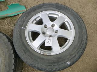 (1) Goodyear Fortea 2456/65R17 Tire, (1) Goodyear 225/70R19.5 Tire, (1) Roadmaster 245/70R19.5 Tire, (1) Shield ST235/8R16 Tire