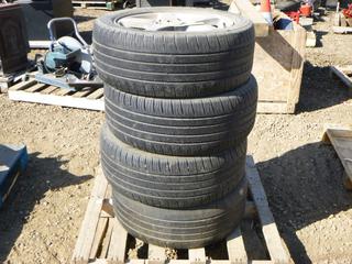 (4) Champiro Touring A/S 225/50R17 Tires w/ Pontiac Rims