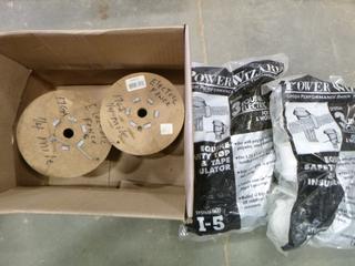 (2) Spool of Electric Fence Wire, 17 Gauge, 1/4 Mile, Electric Fence, Used For T-Posts and Wood Post (J-5-1)