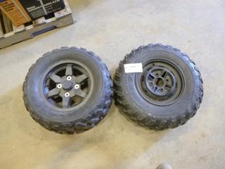 (1) Quad Tire, Duro DI-K591 AT 25-10-12, (1) Quad Tire Maxxis AT 25-8-12 (K-4-2)