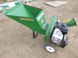 Mighty Mac Leaf Shredder/Chipper, Briggs & Stratton 8.25 HP Motor, 2 7/8 In. Chipping Capacity, *Note: Engine Turns Over*  (East Side Wearhouse)