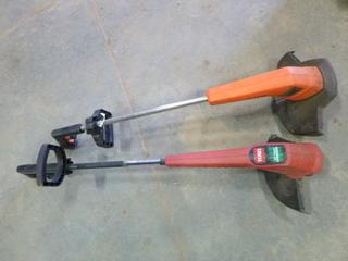 (1) Toro Weed Wacker, (1) Black and Decker Weed Wacker (N-2-1)