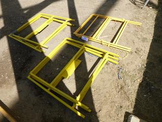 (3) Temporary Fencing Pieces: (2) 36 In. x 41 In., (1) 32 In. x 43 In. (NORTH FENCE 7)