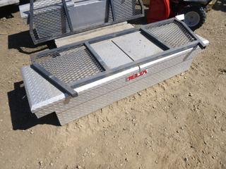 Delta Truck Tool Box, 70 In. x 21 In. x 15 In., c/w Headache Rack, 67.5 In. x 22 In. (Row 4)