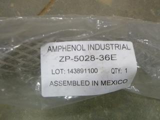 Qty of Assorted Amphenol Connectors (J-5-2)