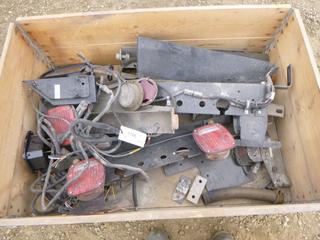 Crate of Truck Lights w/ Brackets (NORTH FENCE)