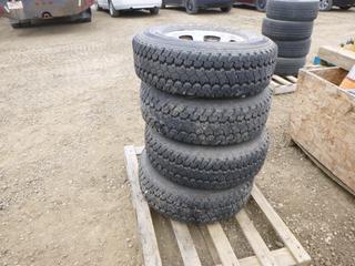 (4) Goodyear Wrangler LT235/75R15 AT/S Tires w/ Rims