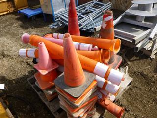 Assortment of Pylons and Traffic Cones  (Row 5)