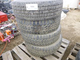 (4) Toyo M-555 Tires, Size 245/75R17, (1) Firestone Transforce Tire, Size 245/70R17