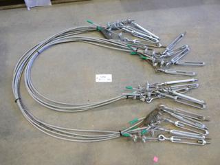 (1) 10 Ft. x 5/16 In Cables w/ 5/8 In. Buckle on Each End (K-5-2)