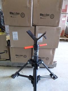 Unused Folding Pipe Stand, Model TT44H, C/w Stand "V" Head w/ 1/2 In. Pin, 1000 Lb Max Capacity (K-2-1)