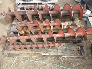 (7) Augers - Various Sizes (Row 5)