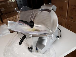 Atosa USA Model PPSL-12 12in 1/3hp Electric Meat Slicer *Unused* *Note: Item Cannot Be Removed Until May 25th*