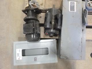 (2) Electrical Motors w/ (2) Electrical Panels (L-2-1)