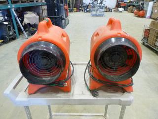 (2) Allegro Industrial Fans (K-4-3)