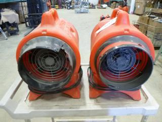 (2) Allegro Industrial Fans (K-4-3)