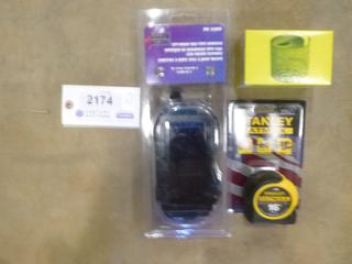 Welding Goggles, Measuring Tape, Contour Marker (F-2)