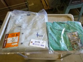 (1) 4XL Leather Welding Jacket, (1) 4XL Tillman F.R. Jacket (G-1)