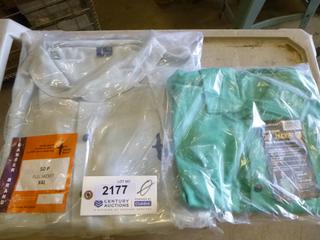 (1) 4XL Leather Welding Jacket, (1) 4XL Tillman F.R. Jacket (G-1)