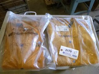 (2) MD Leather Welding Jackets (G-1)