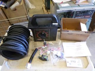 Lincoln Unused Remote Control Kit, Model K924-4, Includes Remote w/ Cable and Plug and Harness for Welder (N-4-1)