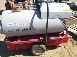 Frost Fighter Indirect Fire Heater, Model 1DF-350II, 350,000 BTU, Diesel, S/N 1201363856 * Note: For Parts or Repair* (Row 4)