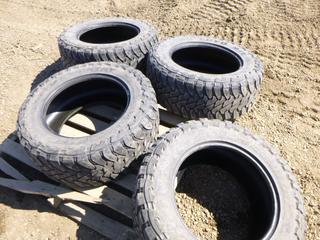 (4) Toyo Open Country Tires, Size 35 x 12.5 R20 LT