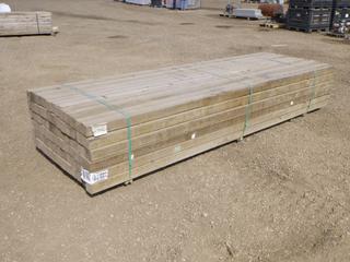 Qty of 4 In. x 4 In. x 12 In. Lumber