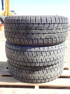 (2) Continental HDR 225/70R19.5 Tires, (1) Yokohama Geolander 275/55R20 All Terrain Tire