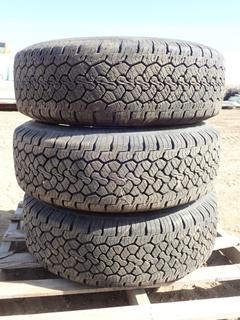 (3) BF Goodrich Rugged Trail LT245/75R17 All Terrain Tires w/ Rims