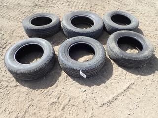 (3) Michelin P235/70R16 Tires, (1) Michelin P235/70R17 Tire, (1) Goodyear Wrangler SR-A 235/70R17 Tire, (1) Toyo Open Country 265/70R18 Tire