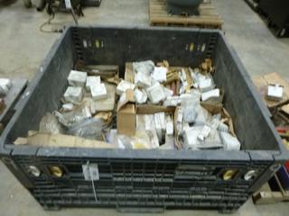 Qty of Rubber Mounts, Komatsu Parts, Seals, Bearings, Komatsu Brake Pads and Fittings *Note: Crate Not Included*