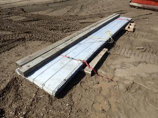 (25) Used Sheets of Galvanized Roof Metal, 2 Ft 6 In. x 18 Ft (Row 3)