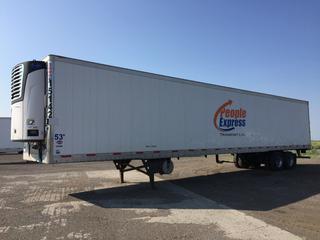 2018 Utility T/A VS2RA Refrigerated Van Trailer c/w Carrier Reefer, Unit # 15142, VIN 1UYVS2538J6046318.