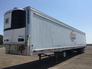 2017 Utility 53' T/A Refrigerated Van Trailer c/w Thermo King Reefer, Unit # 1562, VIN 1UYVS2531H2950013.