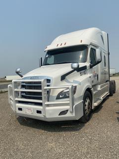 2019 Freightliner New Cascadia Truck Tractor 6X4 Drive c/w Detroit DD15 14.8L Engine, Auto Trans, Air & Hydraulic Brakes, 126" Sleeper Cab,  Showing 959,665 KMS, Unit # 51187, VIN 3AKJHHDRXKSJX9327.