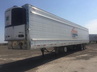 2017 Wabash 53' T/A Refrigerated Van Trailer c/w Thermo King Reefer, Unit # 1556, VIN 1JJV532B2HL962986.