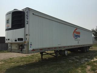 2017 Utility 53' T/A Van Refrigerated Van Trailer c/w Thermo King Reefer, Unit # 1572, VIN 1UYVS2533H2950014.