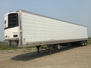 2017 Utility 53' T/A Refrigerated Van Trailer c/w Thermo King Reefer, Unit # 15100, VIN 1UYVS2537H2122712.