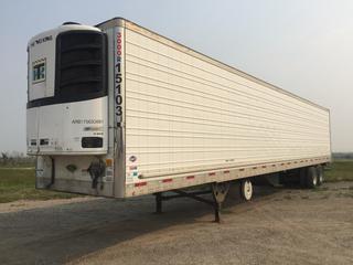 2017 Utility T/A VS2RA Refrigerated Van Trailer c/w Thermo King Reefer, Unit # 15103, VIN 1UYVS253XH2122719.