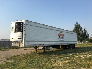 2017 Wabash 53' T/A Refrigerated Van Trailer c/w Thermo King Reefer, Unit # 1553, VIN 1JJV532B4HL962990.