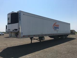 2017 Utility 53' T/A Refrigerated Van Trailer c/w Thermo King Reefer, Unit # 1563, VIN 1UYVS2539H2950017.