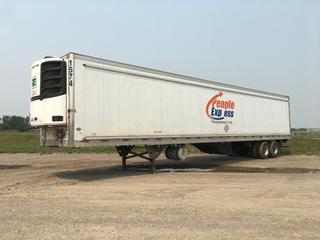 2017 Utility 53' T/A Refrigerated Van Trailer c/w Thermo King Reefer, Unit # 1574, VIN 1UYVS2537H2950016.