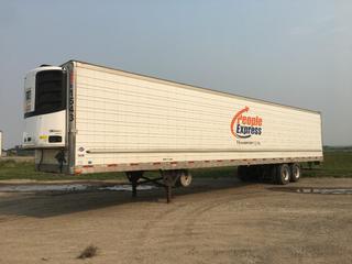 2016 Utility 53' T/A A/R 67620 Refrigerated Van Trailer c/w Thermo King Reefer, Unit # 1543, VIN 1UYVS2539GU621417.
