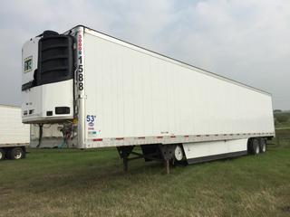 2016 Utility T/A Refrigerated Van Trailer c/w Thermo King Reefer, Unit # 1588, VIN 1UYVS2537GM380909.