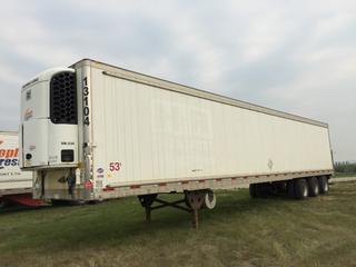 2013 Utility 53' Triaxle Refrigerated Van Trailer c/w Thermo King Reefer, Unit # 13104, VIN 1UYVS3530DU608010.