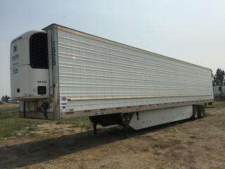 2012 Utility 53' T/A Refrigerated Van Trailer c/w Thermo King Reefer, Unit # 1525, VIN 1UYVS2539CU488104.