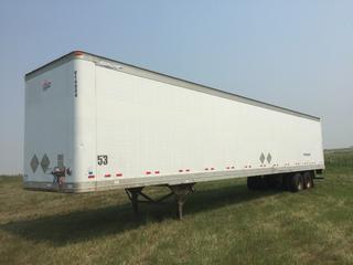 2007 Great Dane 53' T/A Dry Van Trailer, Unit # V14004, VIN 1GRAA06237T533355.