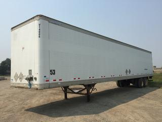 2007 Great Dane 53' T/A Dry Van Trailer, Unit # V14006, VIN 1GRAA06297T533456.